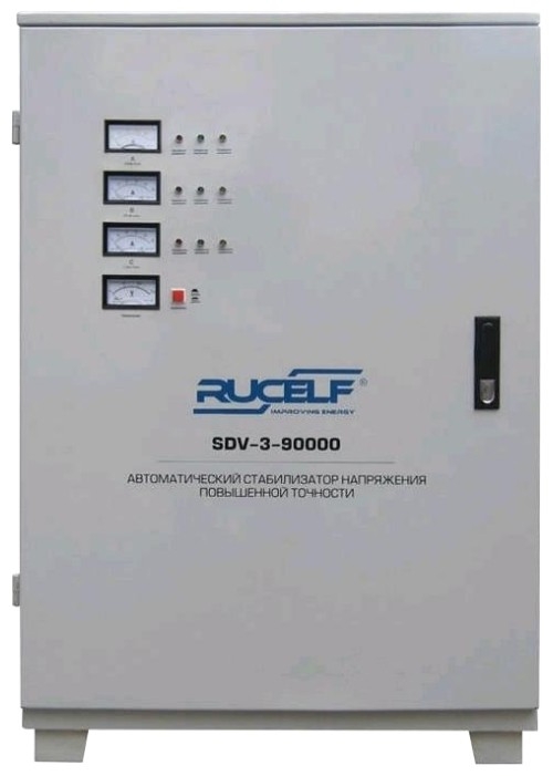 Трехфазный стабилизатор RUCELF SDV-3-90000
